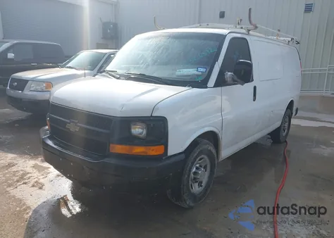 2013 Chevrolet Express 2500 Work Van from USA, damaged, VIN 1GCWGFBA4D1140163